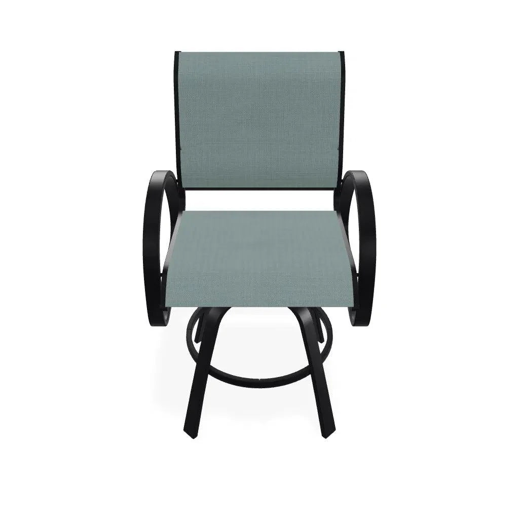 Telescope Aruba II Sling Balcony Height Swivel Outdoor Cafe Chair