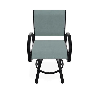 Telescope Aruba II Sling Balcony Height Swivel Outdoor Cafe Chair