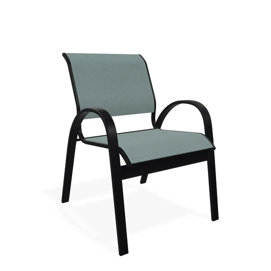 Aruba II Durable Sling Dining Stacking Cafe Chair