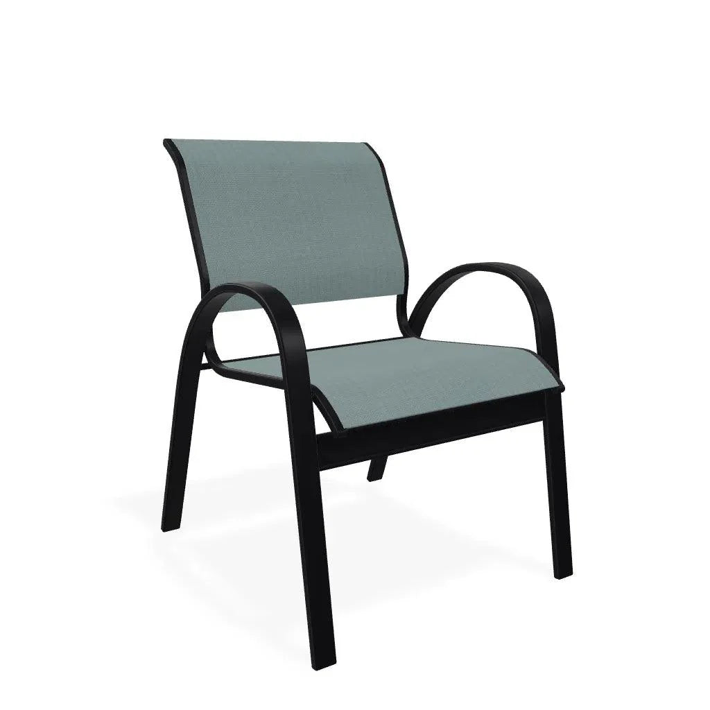 Telescope Aruba II Sling Dining Height Stacking Outdoor Cafe Chair