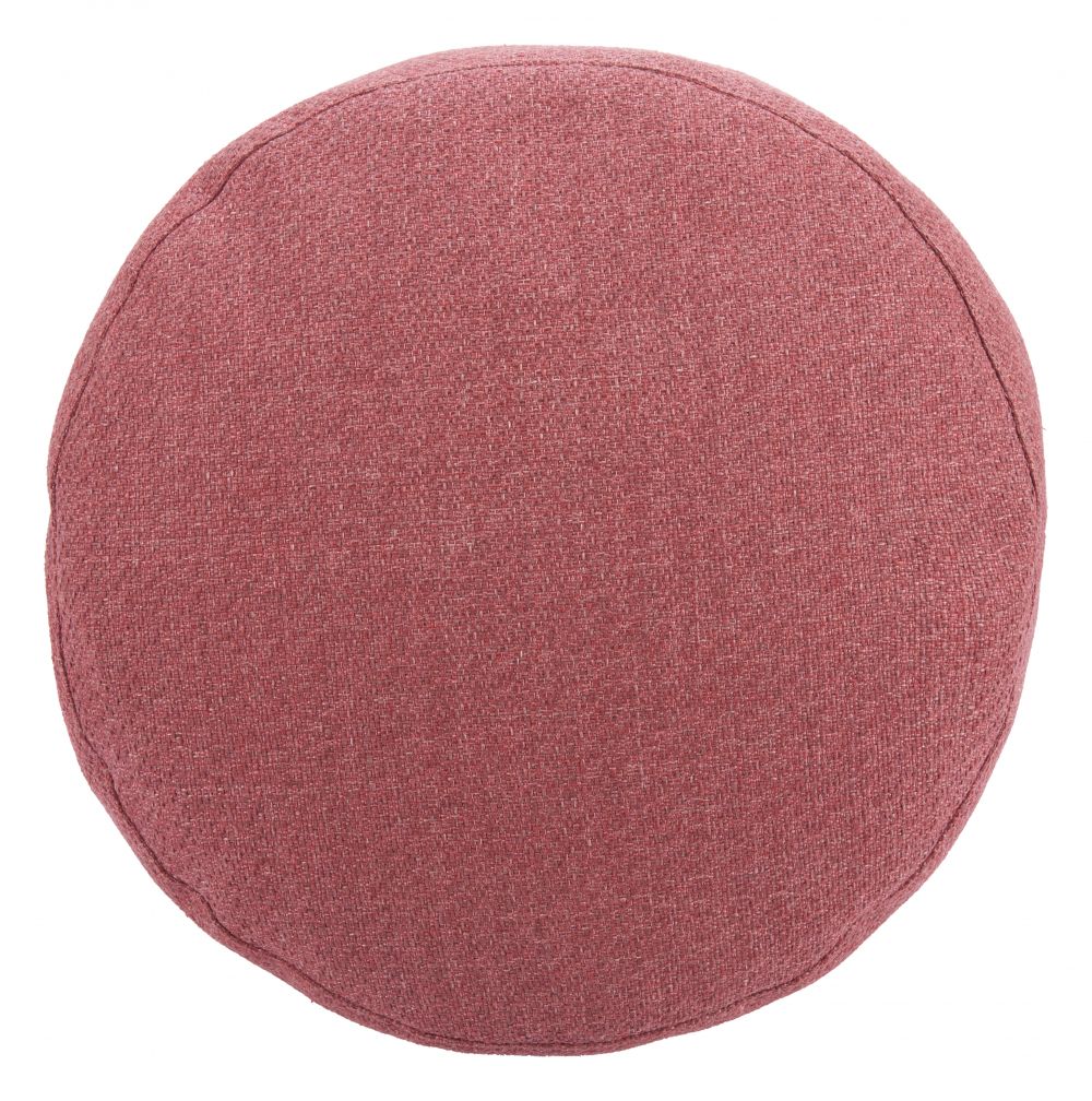 Zuo Modern Aruz Red Olefin Fabric Outdoor Ottoman
