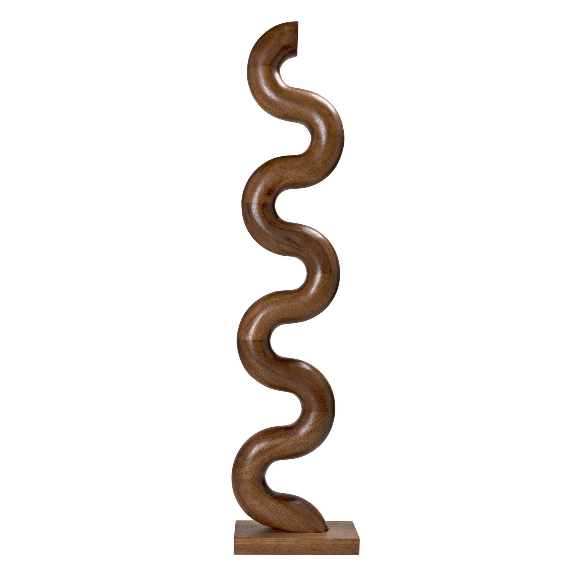 Asclepius Sculpture-Statues & Sculptures-Noir-Sideboards and Things