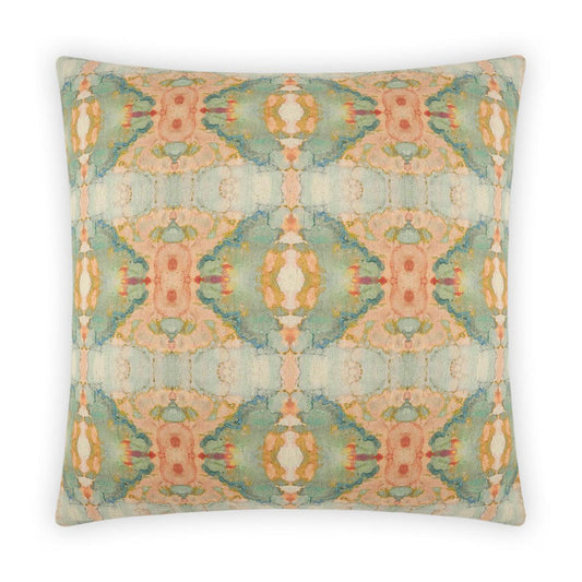 D.V. Kap Ashanti Green Throw Pillow With Insert