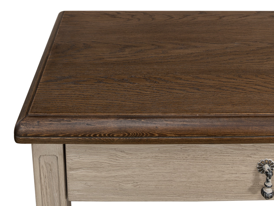 Asher End Table-Side Tables-Sarreid-LOOMLAN