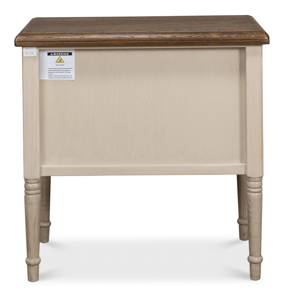 Asher End Table-Side Tables-Sarreid-LOOMLAN