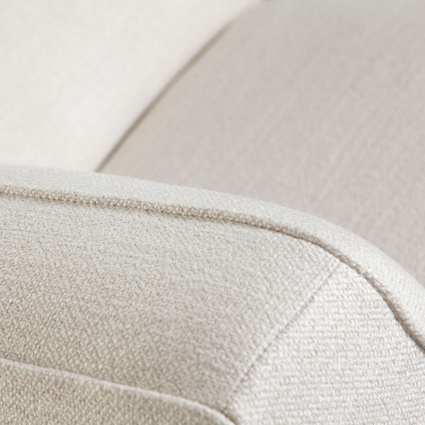 Diamond Sofa Aspen Cream Fabric Armless Chair