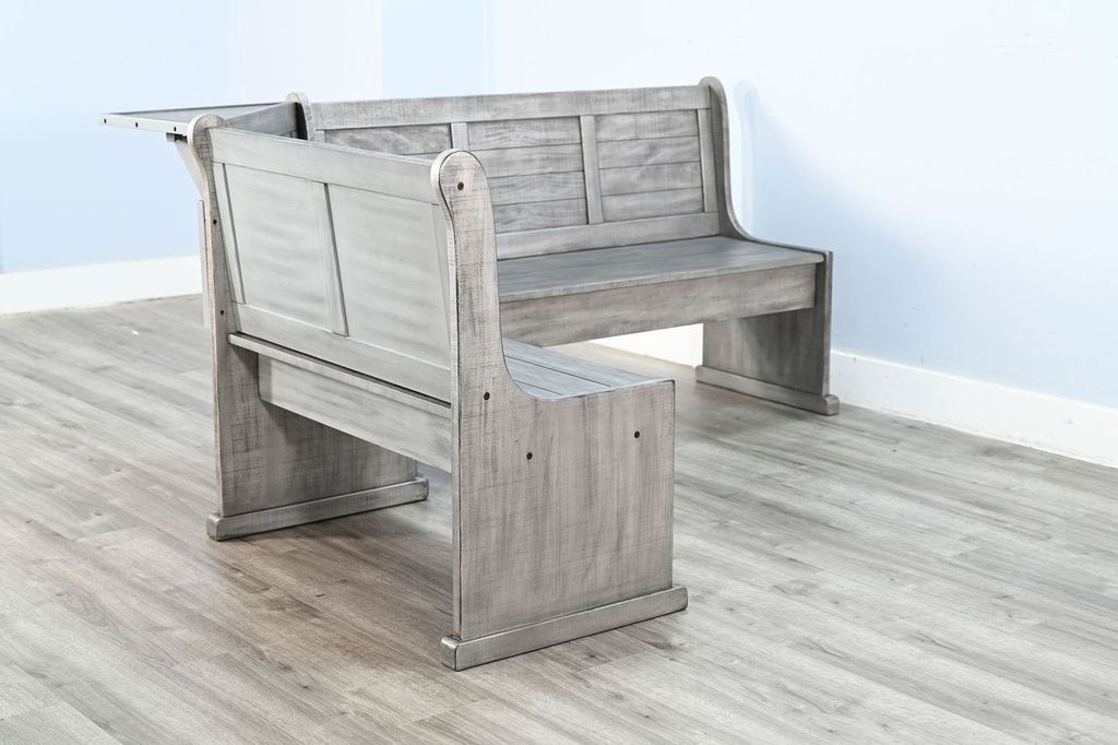 Aspen Valley Wooden Breakfast Nook Set-Dining Table Sets-Sunny D-LOOMLAN