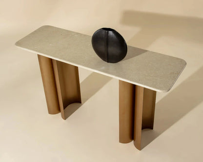 SUNPAN Astara Marble Top Sofa Table