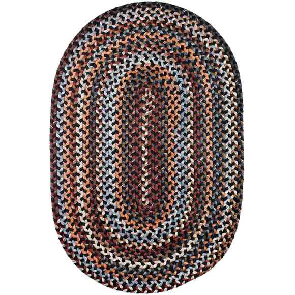 Rhody Rug Astoria Braided Oval Reversible Area Rugs