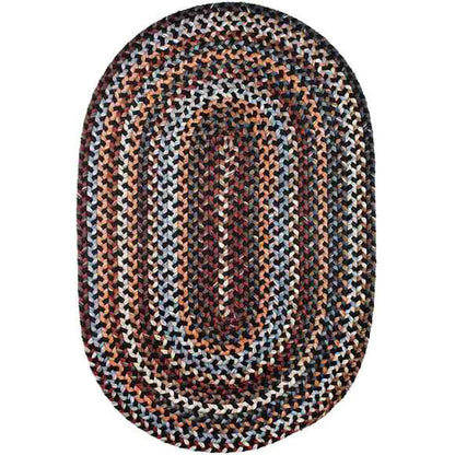 Rhody Rug Astoria Braided Oval Reversible Area Rugs