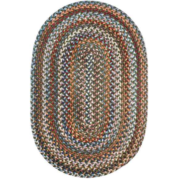 Rhody Rug Astoria Braided Oval Reversible Area Rugs
