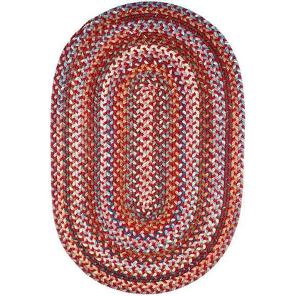 Rhody Rug Astoria Braided Oval Reversible Area Rugs