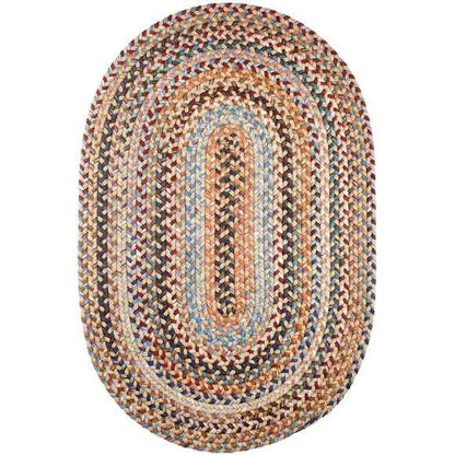 Rhody Rug Astoria Braided Oval Reversible Area Rugs