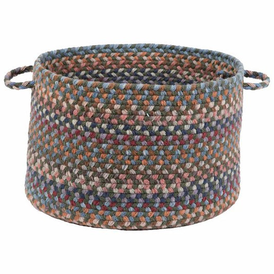 Rhody Rug Astoria Wool Braided Handmade Basket