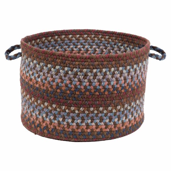 Rhody Rug Astoria Wool Braided Handmade Basket