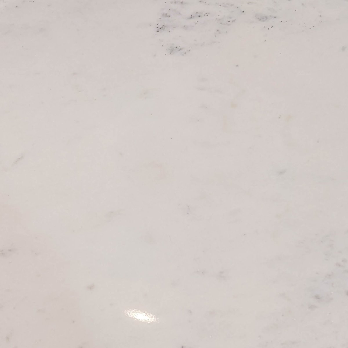 LH Home Astra Marble Top Round Side Table