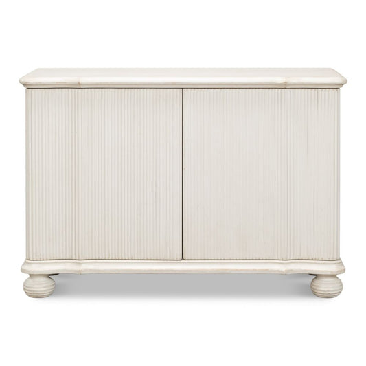 Astrid Entrance Commode Antique White-Dressers-Sarreid-LOOMLAN