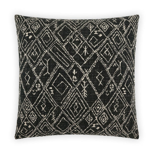 D.V. Kap Atez Onyx Black Throw Pillow With Insert