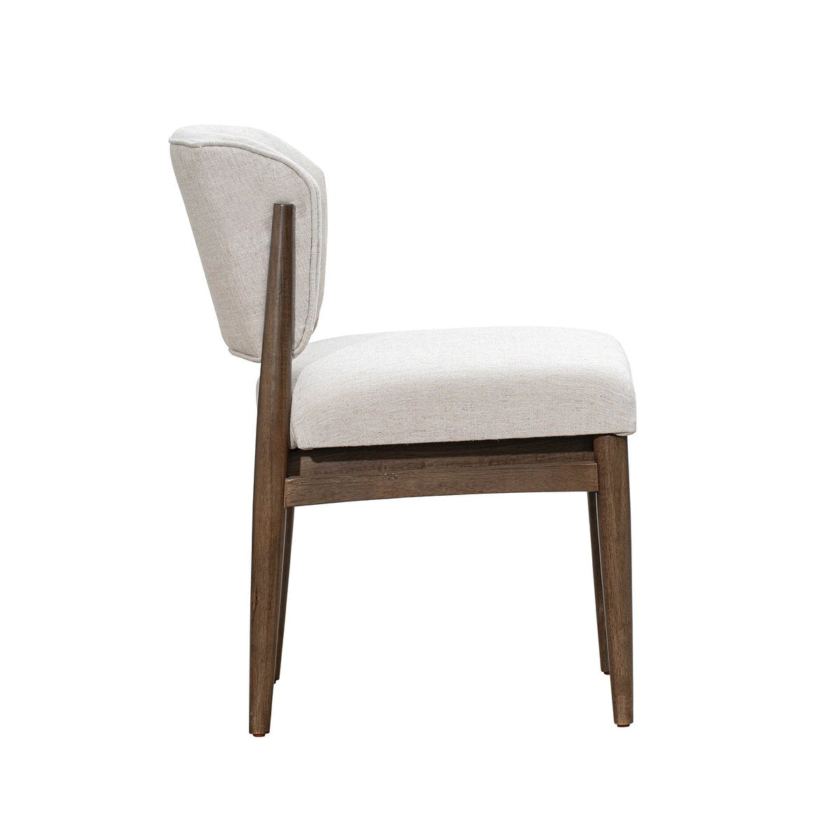 LH Home Athens Fabric Armless Dining Chair (Set of 2)