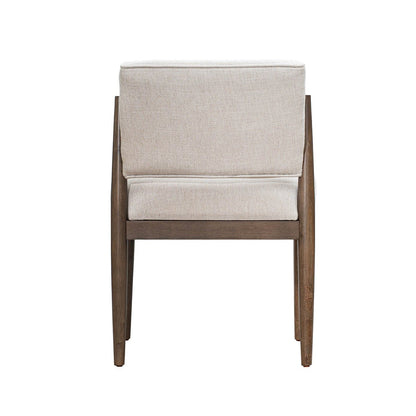 LH Home Athens Fabric Armless Dining Chair (Set of 2)