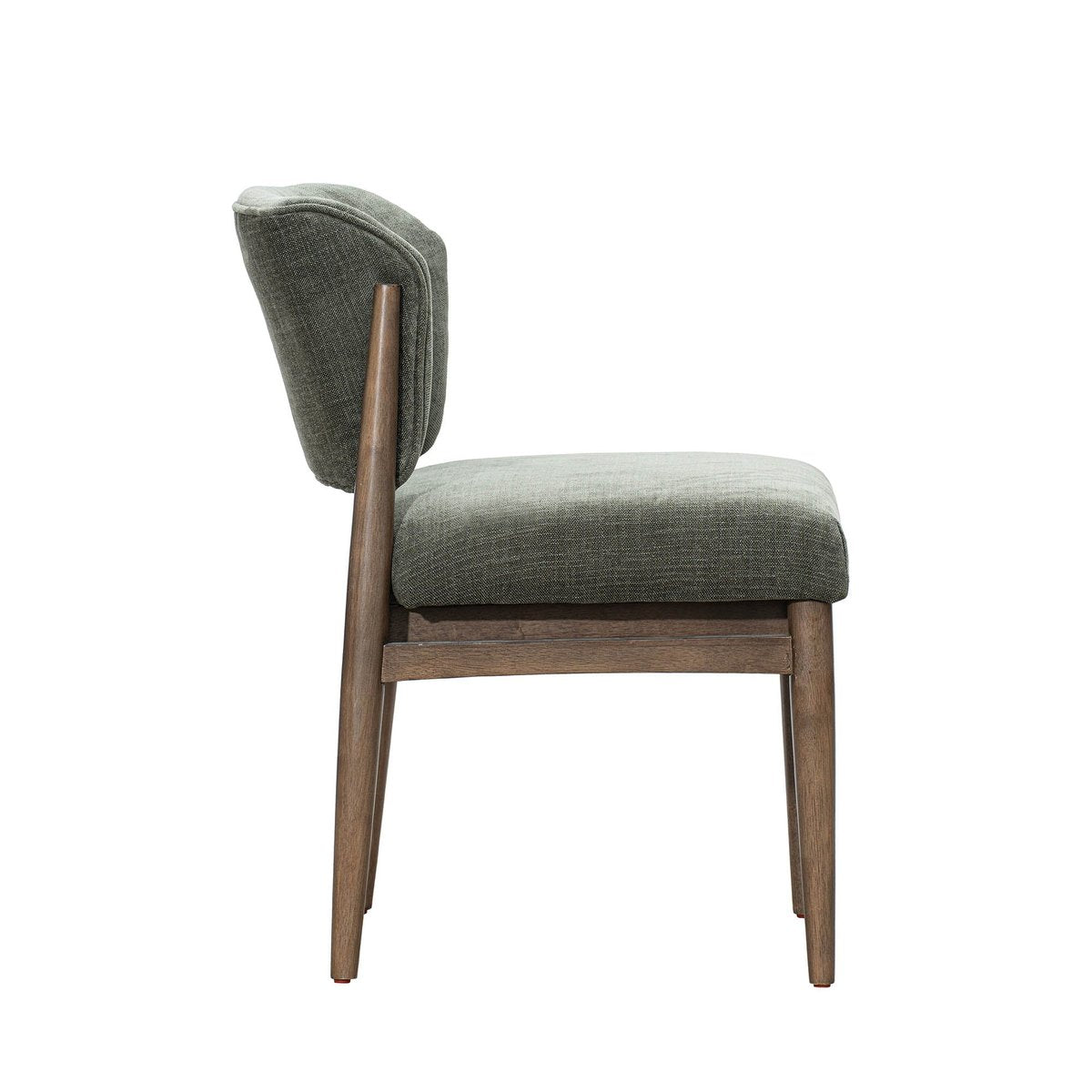 LH Home Athens Fabric Armless Dining Chair (Set of 2)