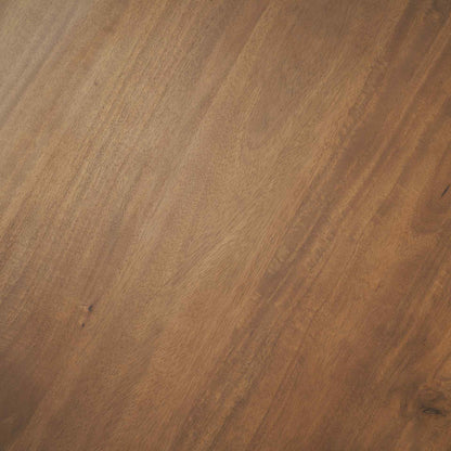 Atlas Pedestal Base Wooden Brown Dining Table