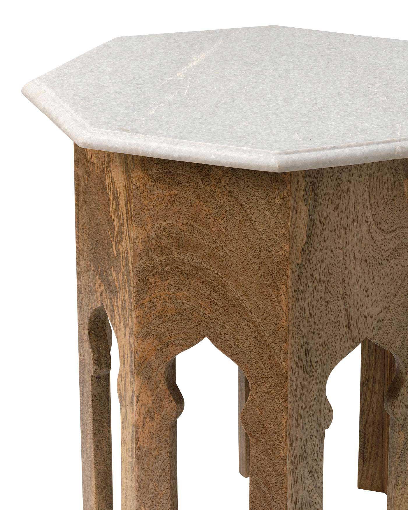 Atlas Small Marble Top Mid Century Modern Side Table Side Tables Sideboards and Things By Jamie Young