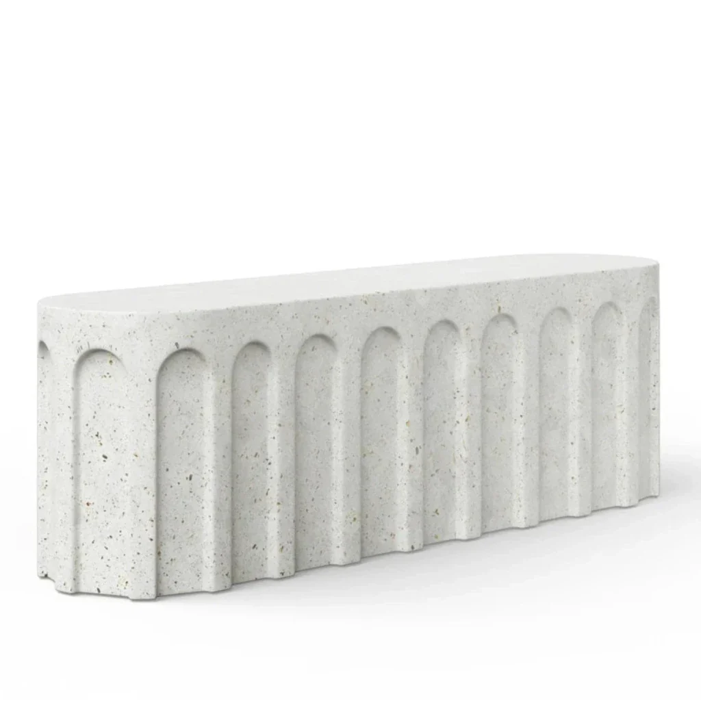 Atlas Concrete Made Outdoor Bench