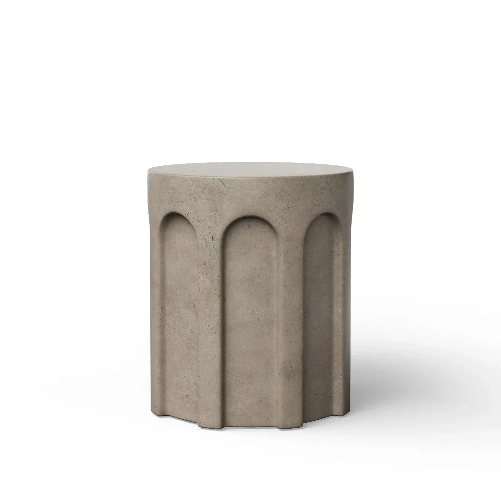 Atlas Concrete Made Outdoor Stool