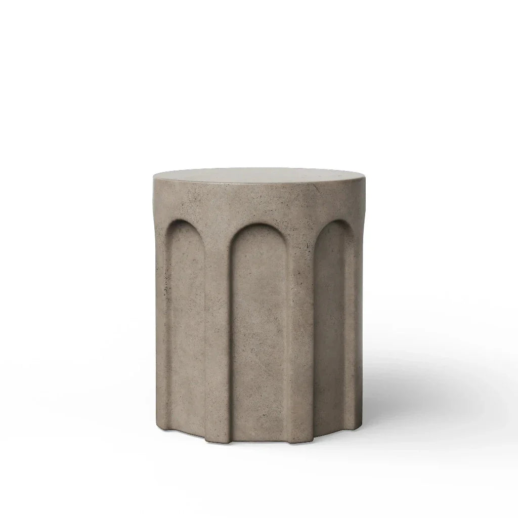 Atlas Concrete Made Outdoor Stool