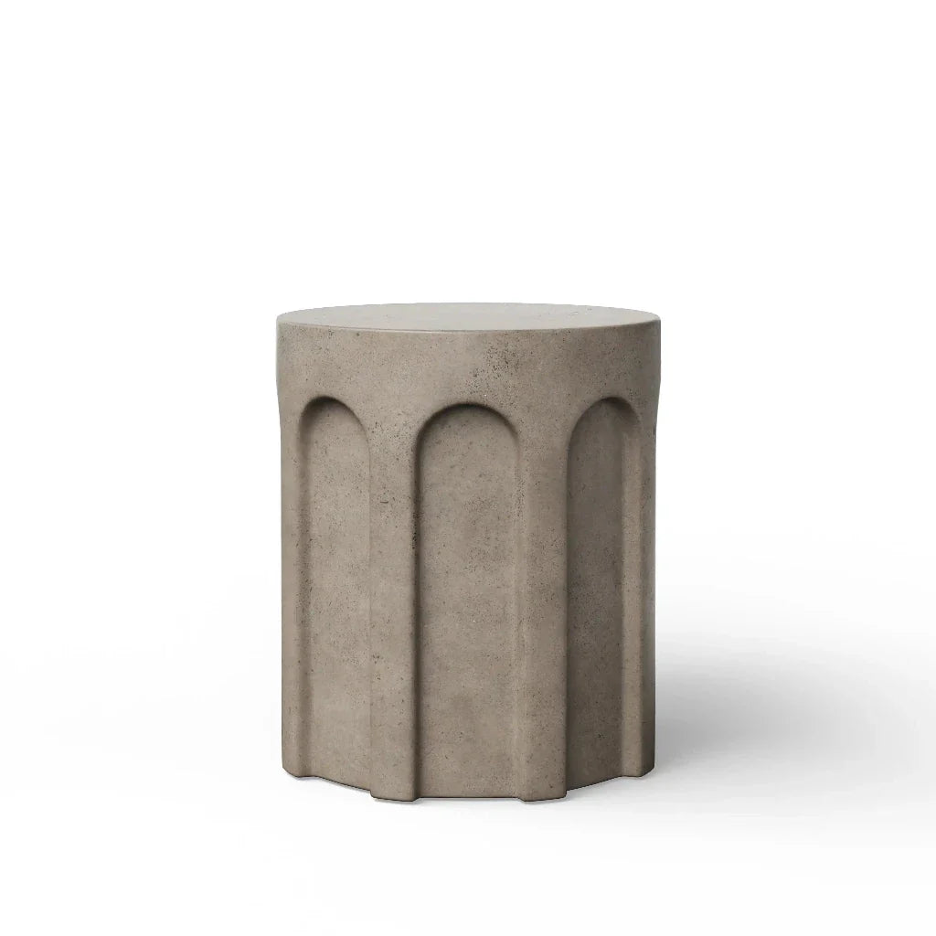 Atlas Concrete Made Outdoor Stool