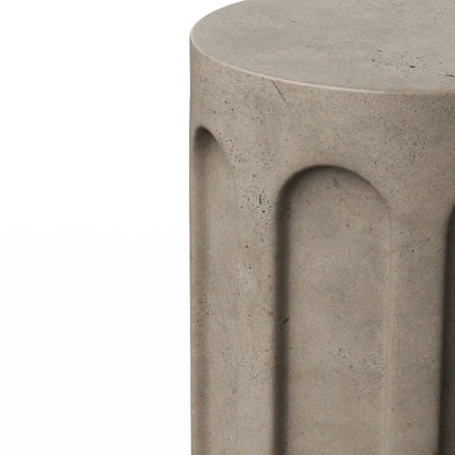 Atlas Concrete Made Outdoor Stool