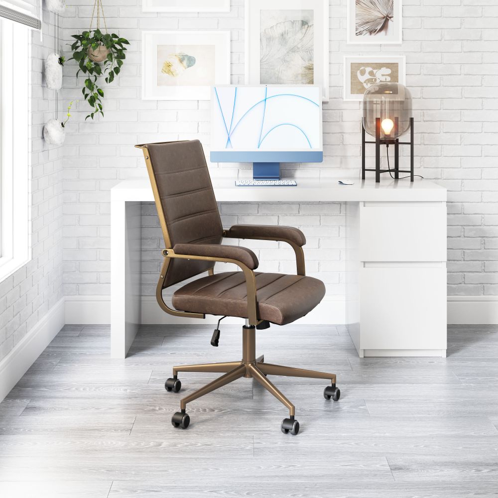 Zuo Modern Auction Faux Leather Office Chair