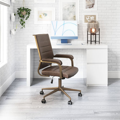 Zuo Modern Auction Faux Leather Office Chair