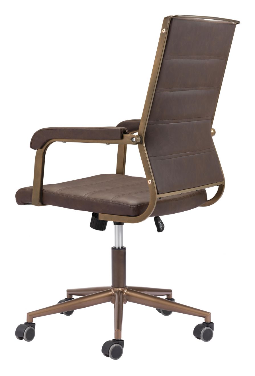Zuo Modern Auction Faux Leather Office Chair