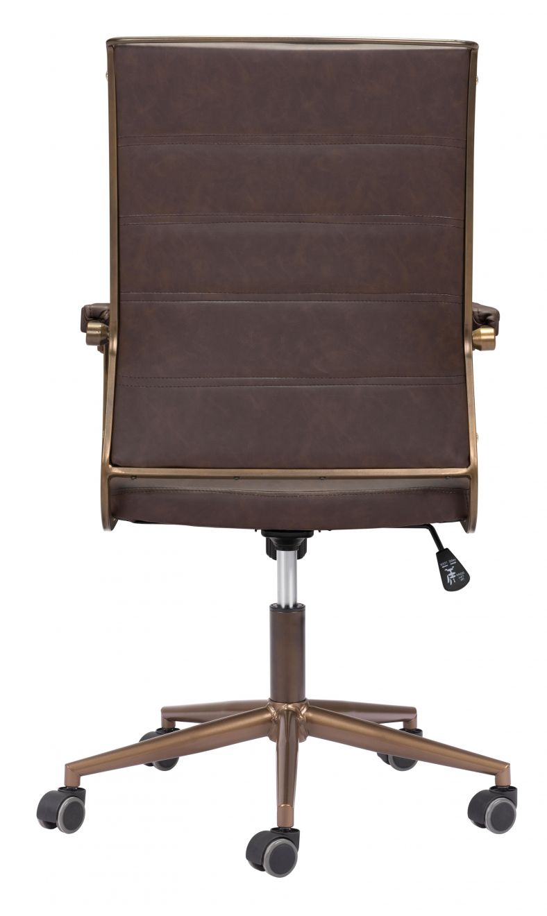 Zuo Modern Auction Faux Leather Office Chair
