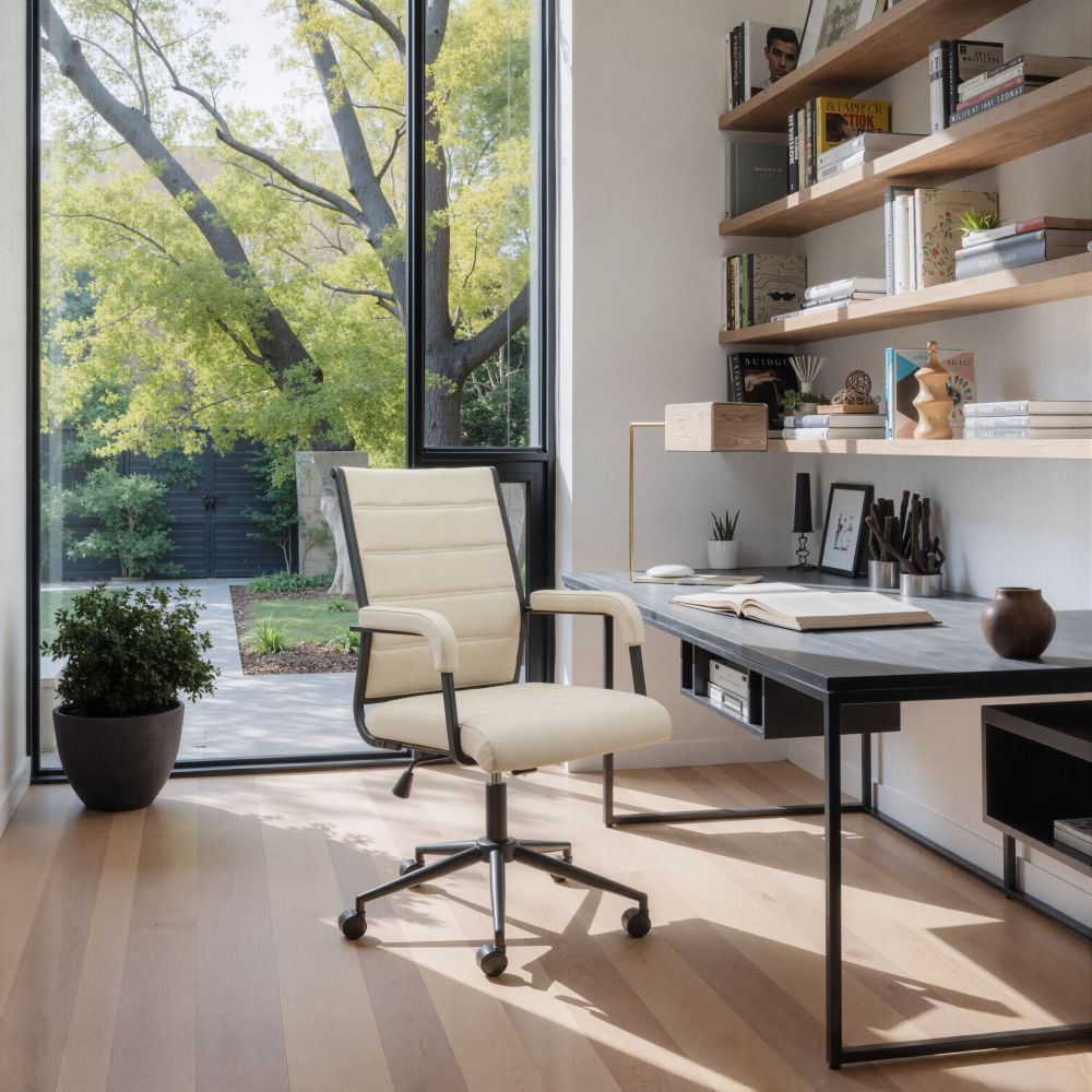 Zuo Modern Auction Faux Leather Office Chair