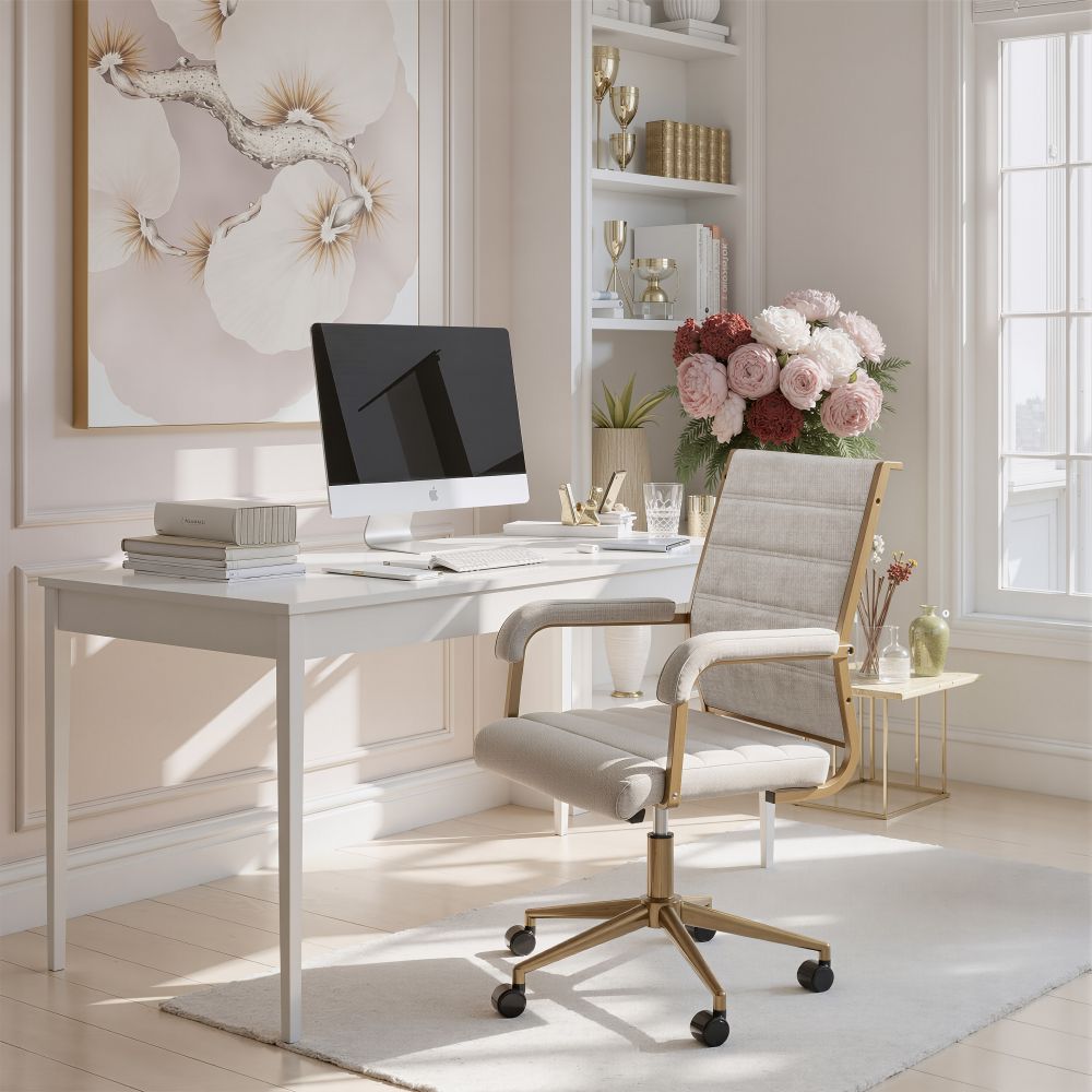 Zuo Modern Auction Faux Leather Office Chair