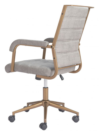 Zuo Modern Auction Faux Leather Office Chair