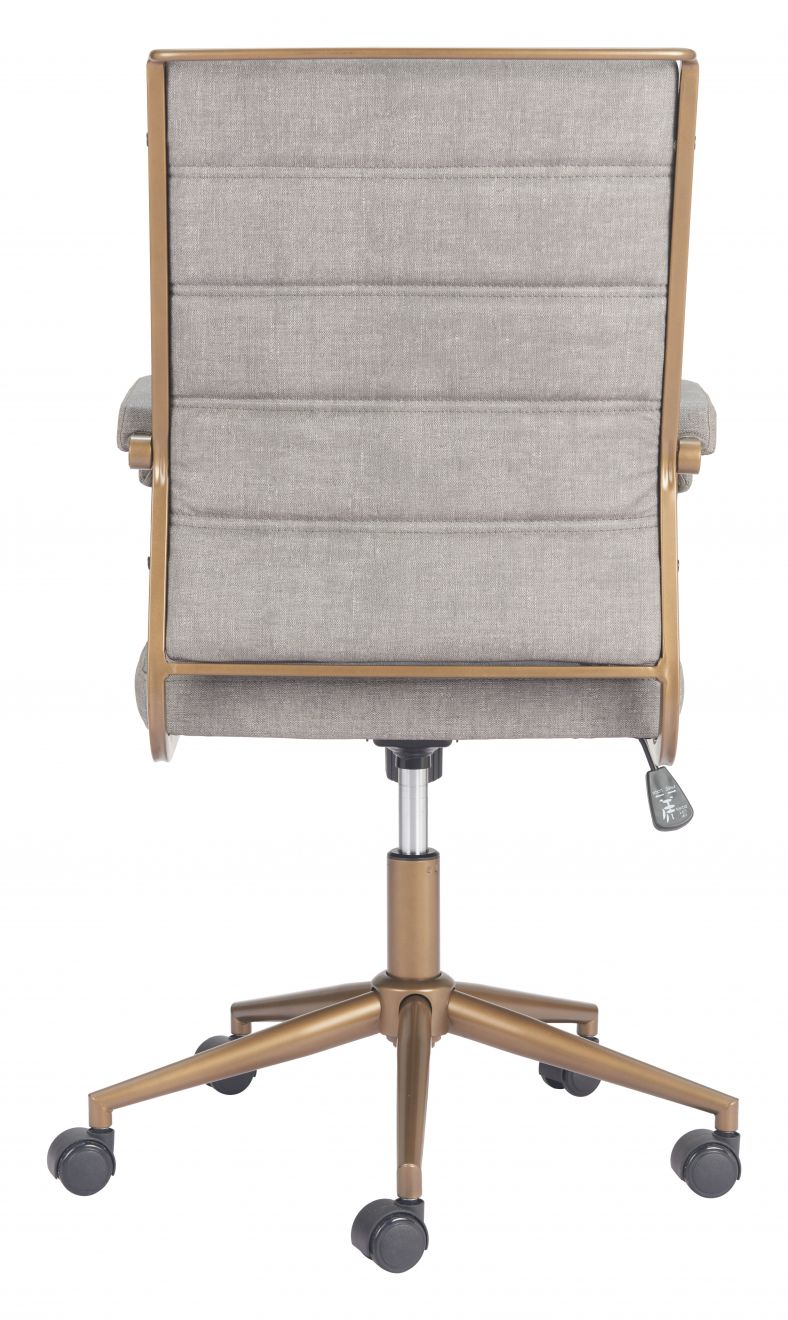 Zuo Modern Auction Faux Leather Office Chair