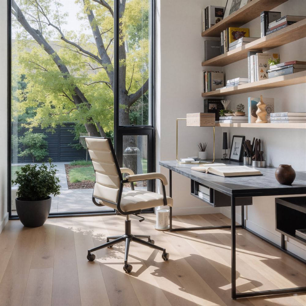 Zuo Modern Auction Faux Leather Office Chair