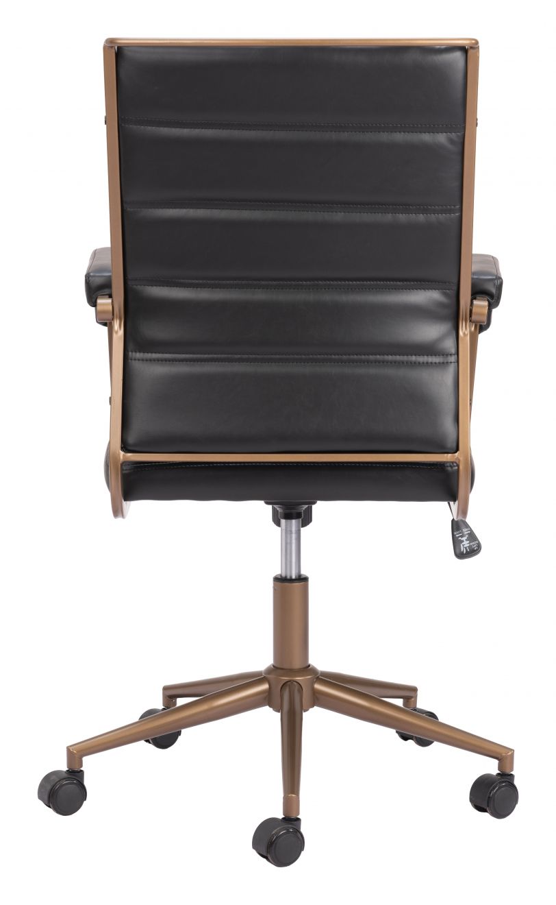 Zuo Modern Auction Faux Leather Office Chair