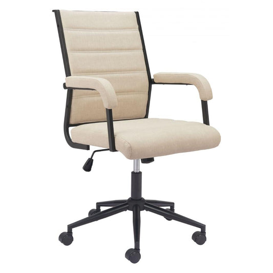 Zuo Modern Auction Faux Leather Office Chair
