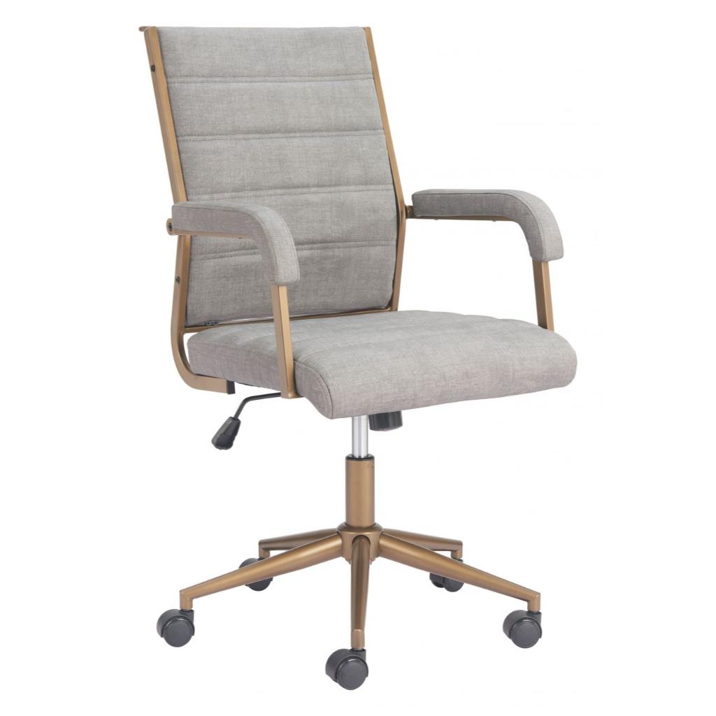 Zuo Modern Auction Faux Leather Office Chair