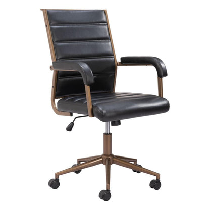 Zuo Modern Auction Faux Leather Office Chair