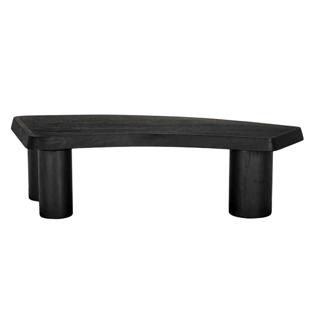 Augustus Wood Black Coffee Table