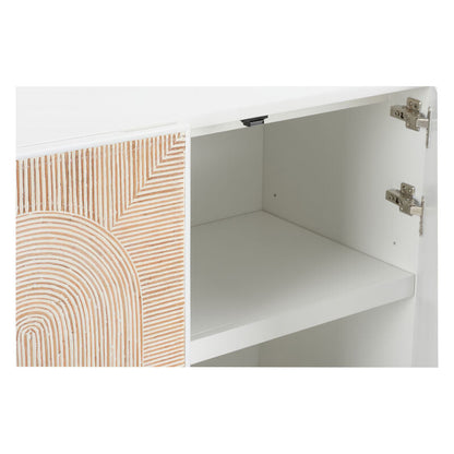 Wildwood Aura Arch Pattern White Sideboard