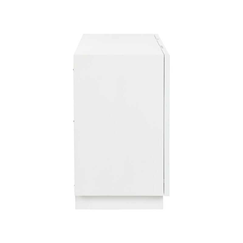 Wildwood Aura Arch Pattern White Sideboard