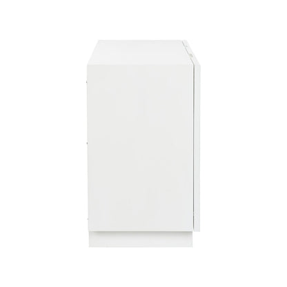 Wildwood Aura Arch Pattern White Sideboard
