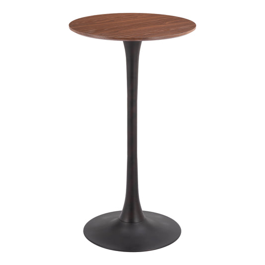 Auray Bar Table Brown-Bar Tables-Zuo Modern-LOOMLAN